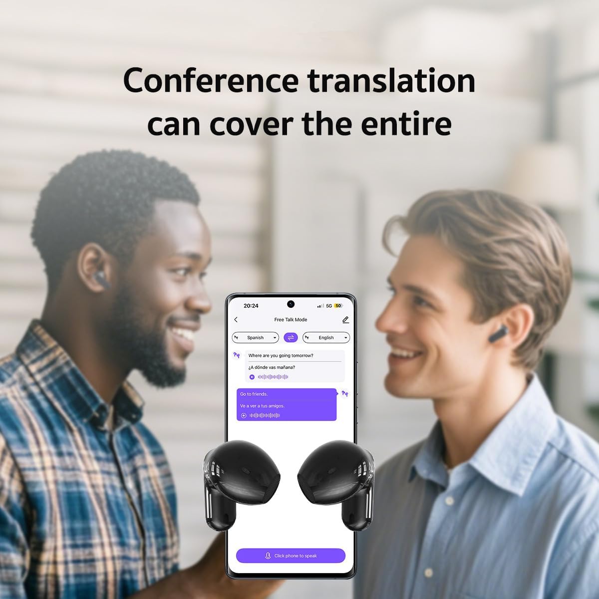 AI Translation Headphones