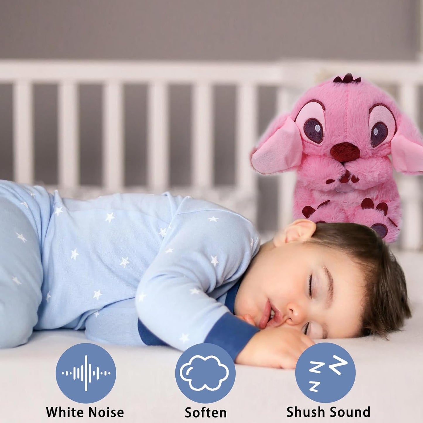 Stitch Breathing Light Sleep Buddy