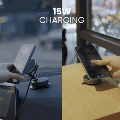 UniDock Magnetic Phone Stand + Wireless Charging