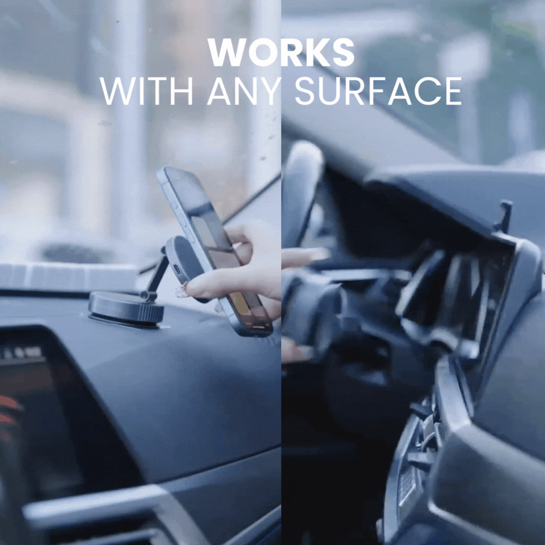 UniDock Magnetic Phone Stand + Wireless Charging