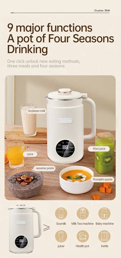 8-in-1 Multifunction Nut Milk & Juice Maker