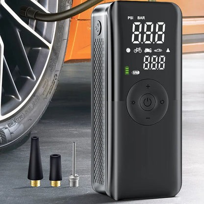 Cordless Tire Inflator Portable Air Compressor