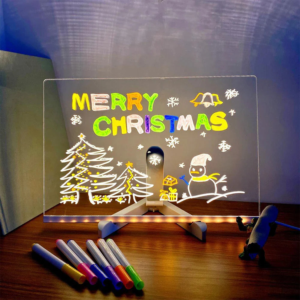 Personalized LED Note Board with Colors