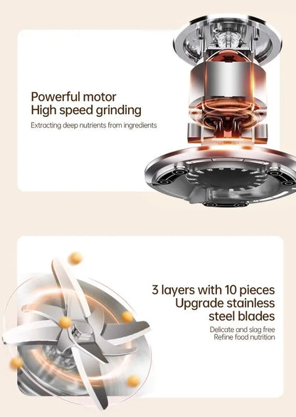 8-in-1 Multifunction Nut Milk & Juice Maker