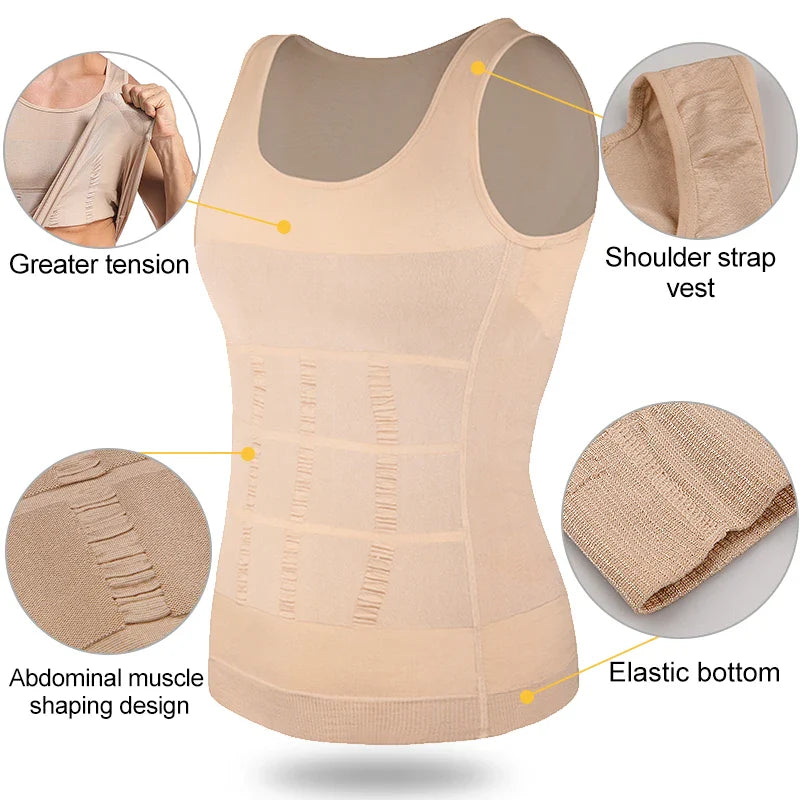 Mens Shaping Tank